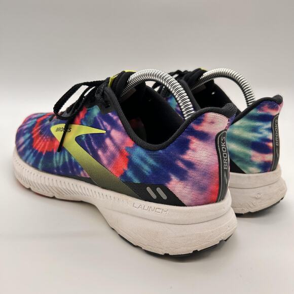 Brooks Launch 8 Shoes Women's Size 10 Tie Dye Running Athletic Sneakers Colorful - Picture 6 of 11